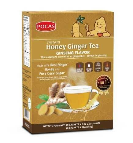 Thé Instantané Gingembre Miel Ginseng