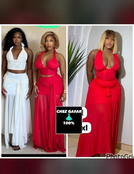 Ensemble Élegant Femme Été