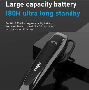 Oreillette Bluetooth Hi-Fi Nileo