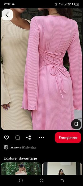 Robe Cachemire Élégante