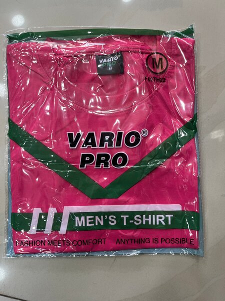 T-shirt homme Vario Pro rose