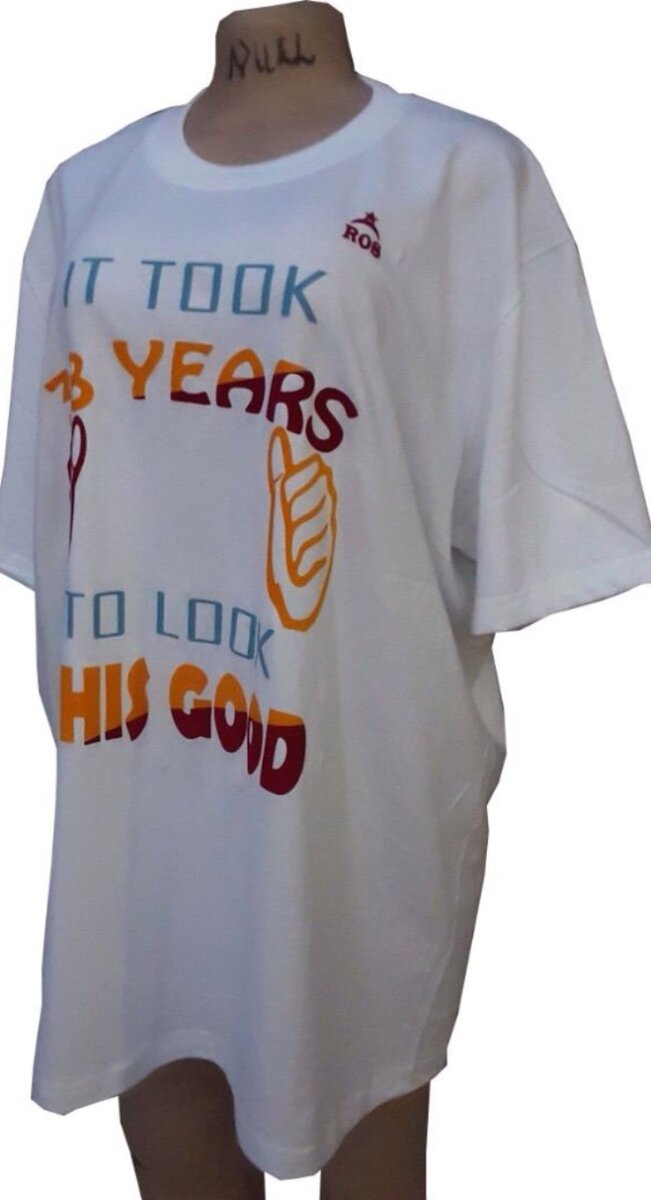 Unisex Scripted Birthday Tee