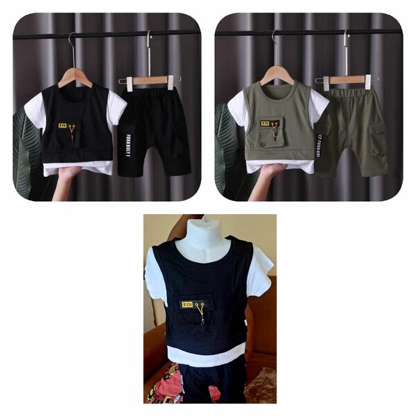 Ensemble enfants stylé été