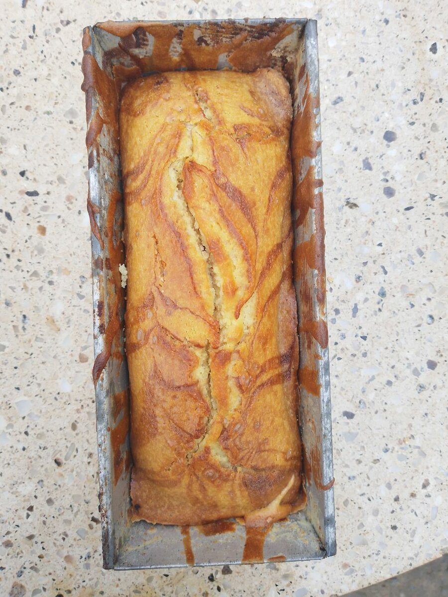 Gâteau marbré délicieux