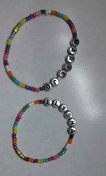 Bracelets personnalisés perles