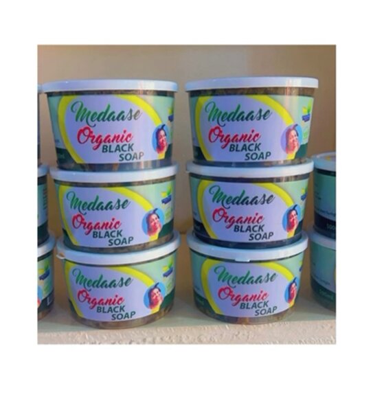 Medaase Organic Black Soap.  500 ml