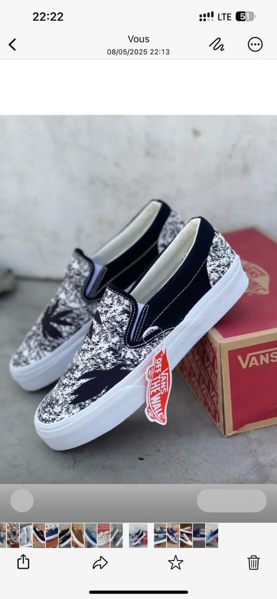 Vans Chaussures Slip-On