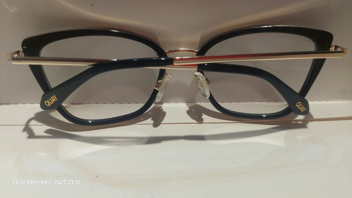 Lunettes Quay style moderne