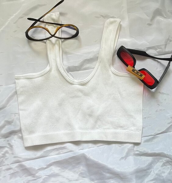 Top en coton tendance