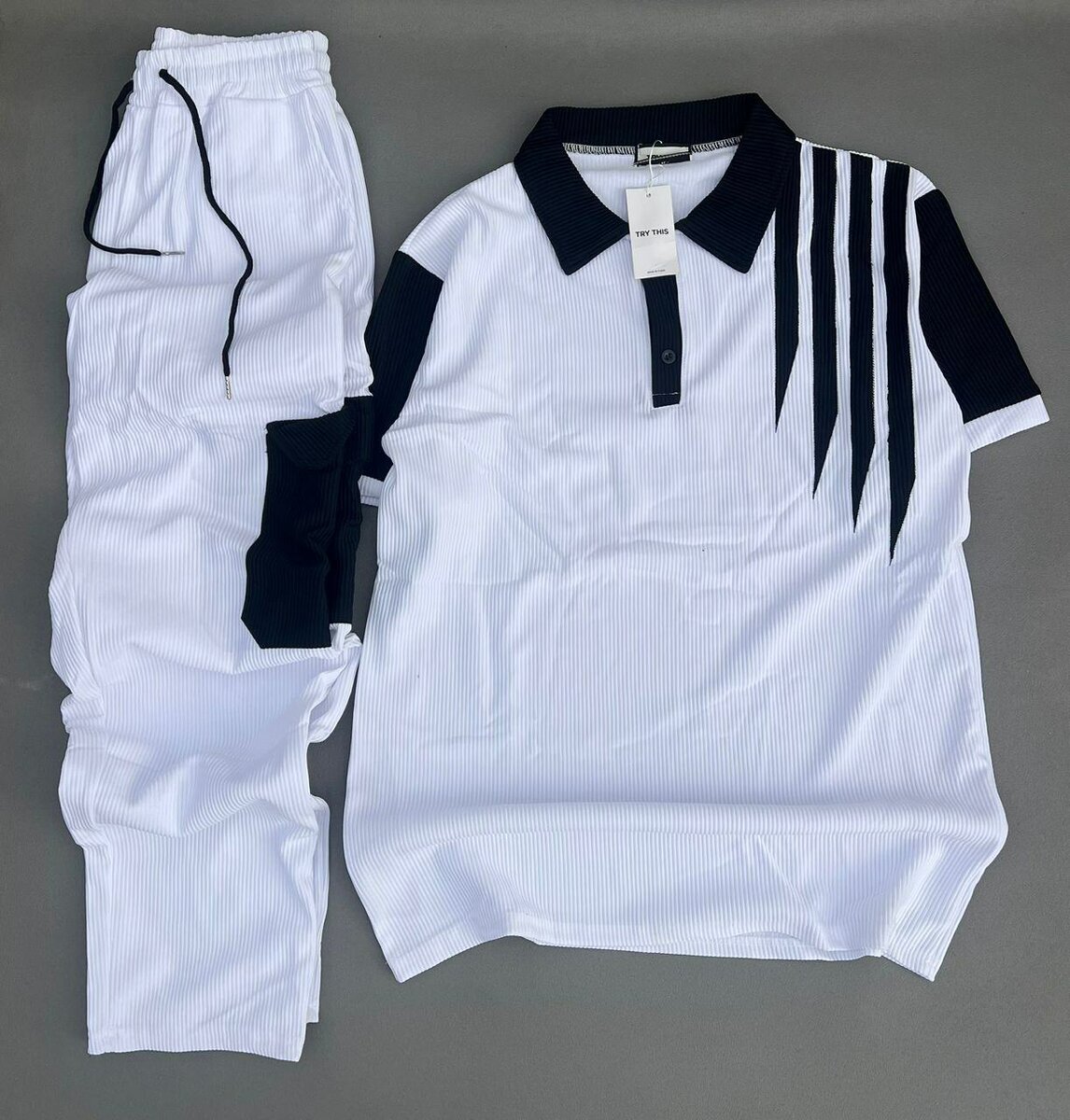 Ensemble Polo et Pantalon Décontracté Homme