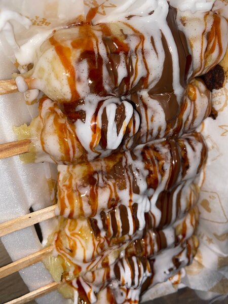 Gaufres bâtonnets chocolatées