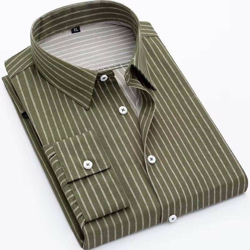 Chemise Rayée Homme Élégante
