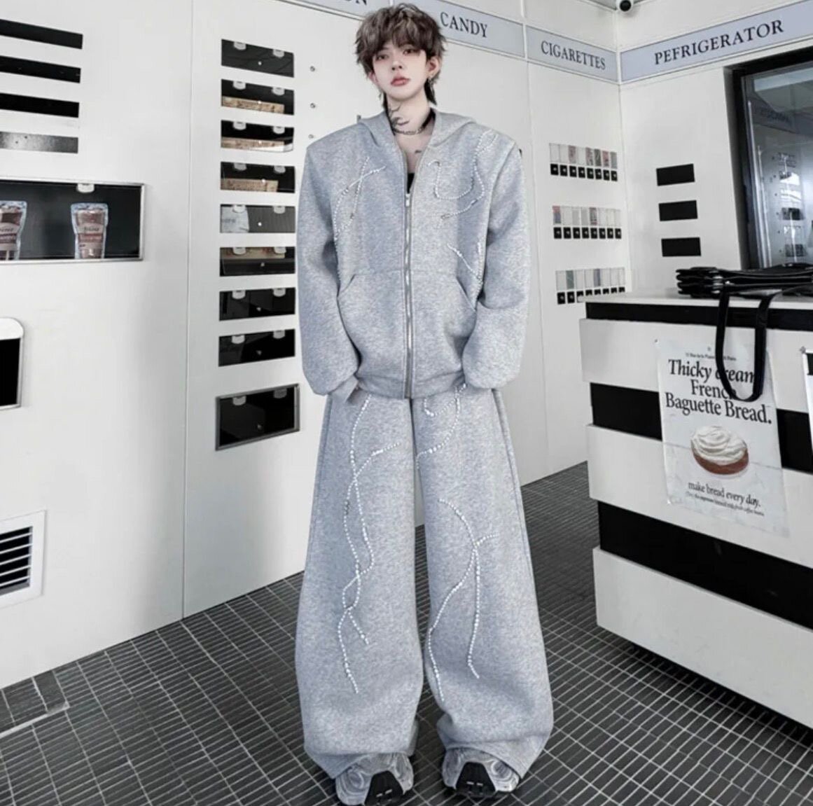 Élégant ensemble streetwear