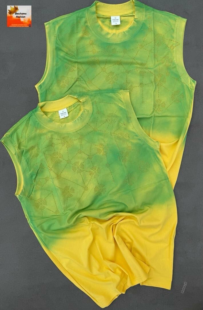 Débardeurs unisexes imprimés tendance