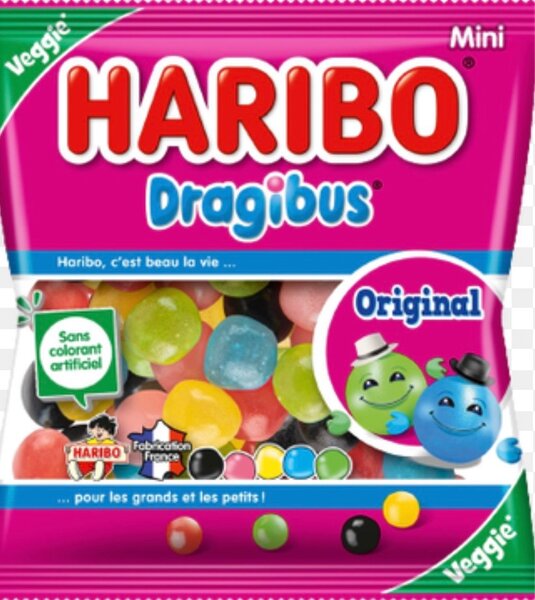 Bonbons Veggie Haribo Dragibus