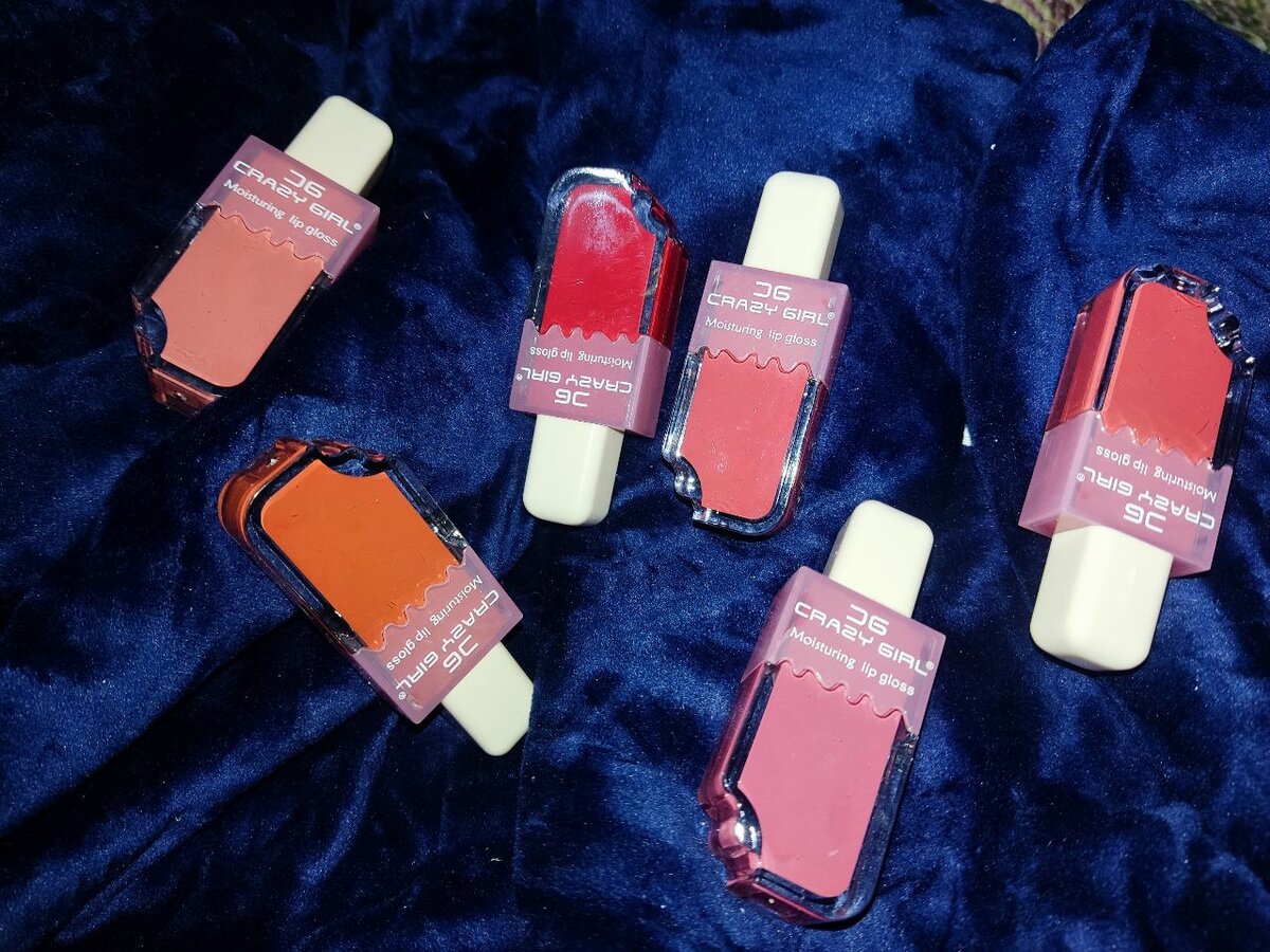 Ice creame shape matte lipgloses