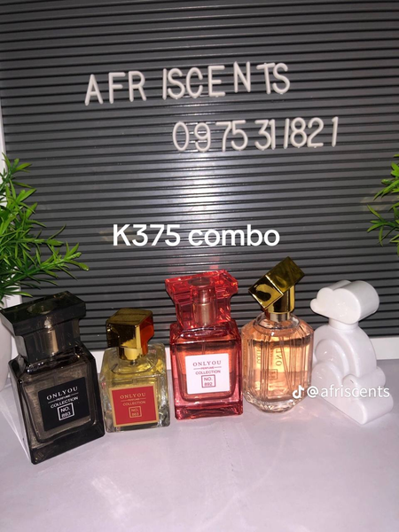 Ladies combo of 5 perfumes