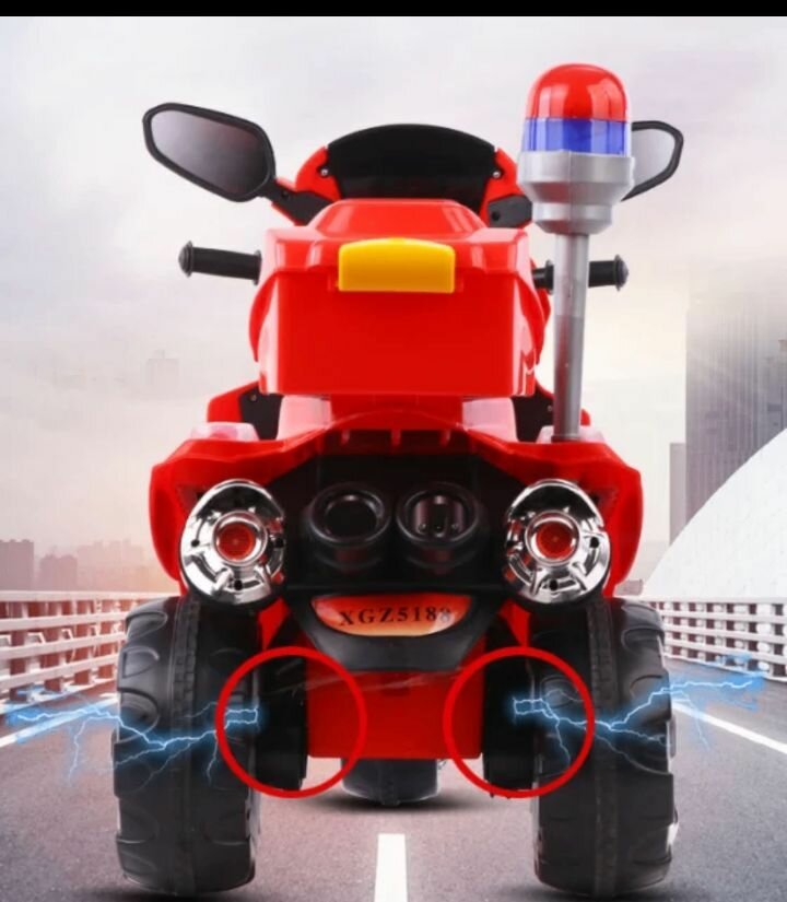 Moto électrique enfant BMW