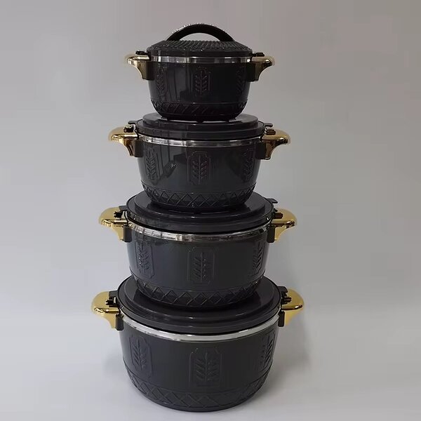 Set de casseroles avec couvercles hermétiques