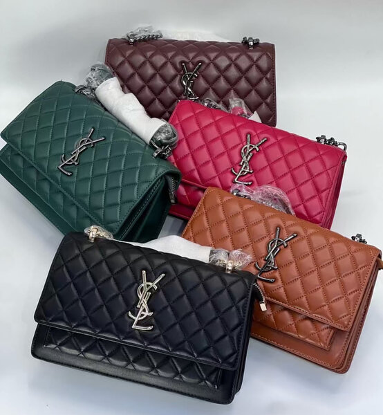 Sac à bandoulière matelassé