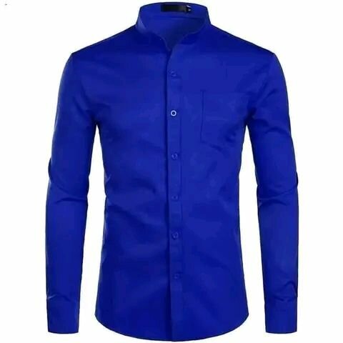 Chemise Homme Élégante Bleue