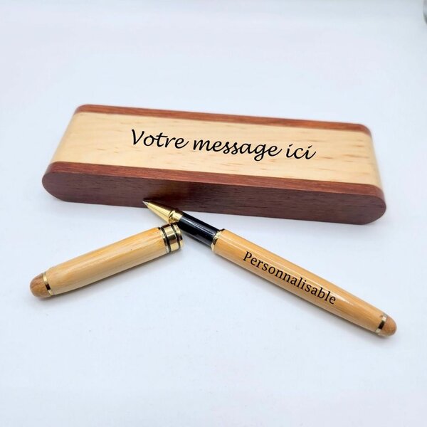 Coffret stylo en bois M2