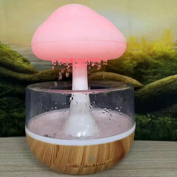 Lampe veilleuse champignon LED