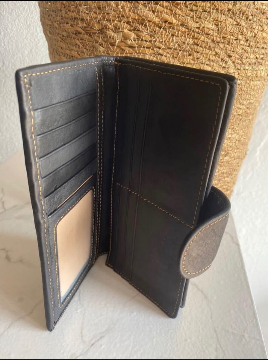 Portefeuille homme en cuir pu