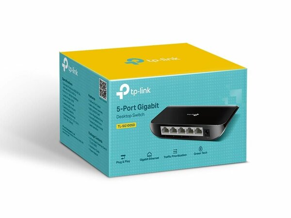 Switch de bureau 5 ports Gigab