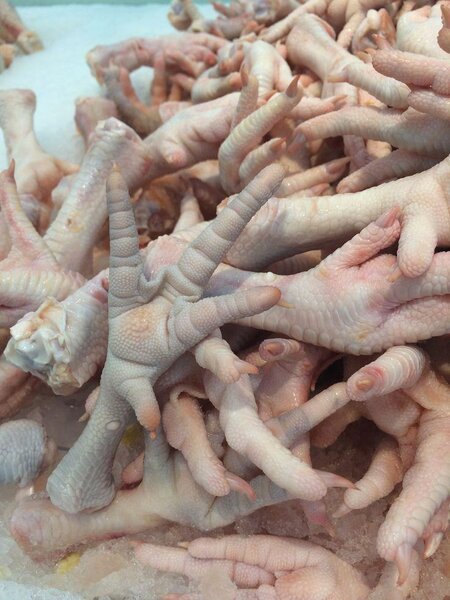 Pattes de poulet fraîches (kg)