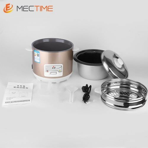 Multifunctional Rice Cooker With Steamer - 400W - 2L - Gold