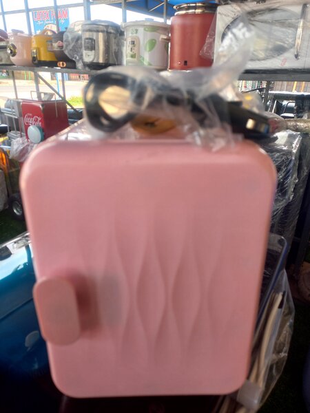 Mini fridge both refrigerator and warmer