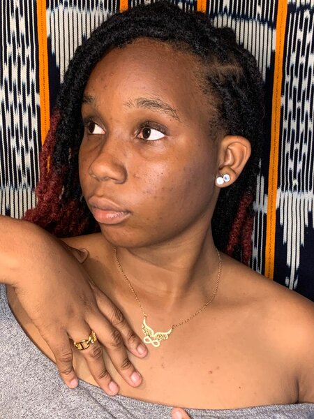 Chanel Gold Necklace Set with Diamond Earrings