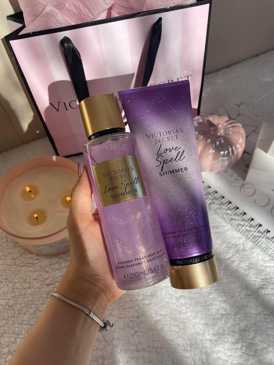 Authentic Victoria secret body mist perfume and lotion