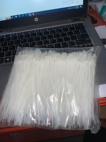 Nylon Cable Tie Self-locking Bag 100pcs