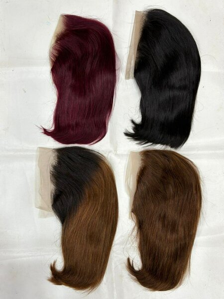 Perruques en dentelle colorées