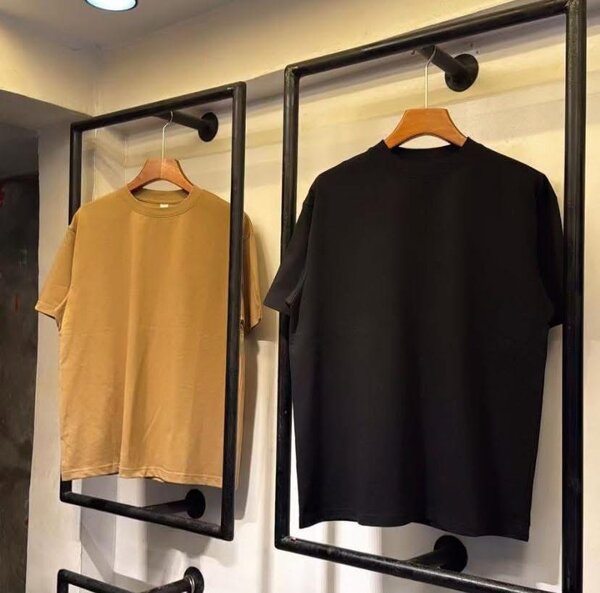 T-shirt uni pour homme et femme