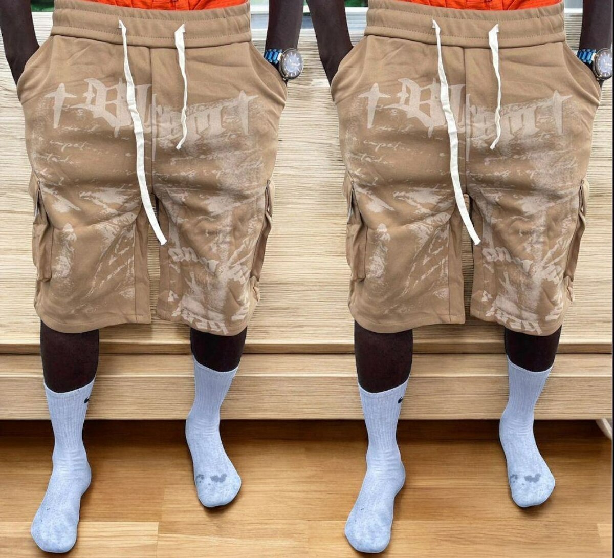 Shorts streetwear graphiques