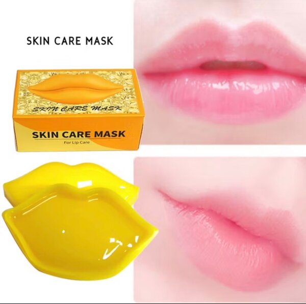 20 Pieces Yellow Skin Care Lip Mask