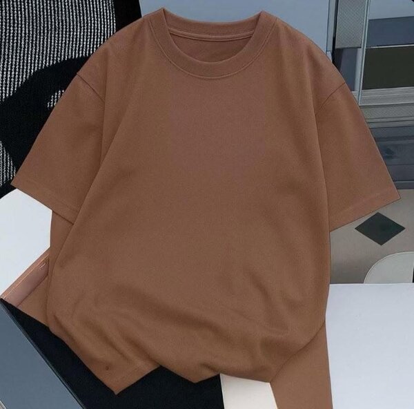 T-shirt uni pour homme et femme