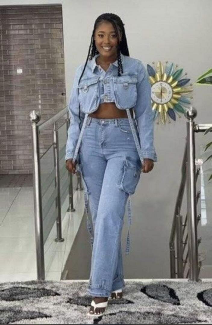 Ensemble en jean décontracté