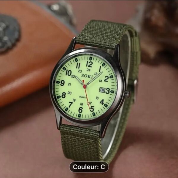 Montre Homme Militaire SOKI