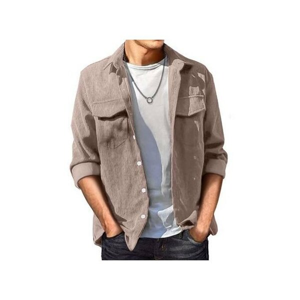 Chemise en velours pour homme