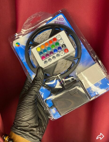 Bande LED RGB avec télécommande