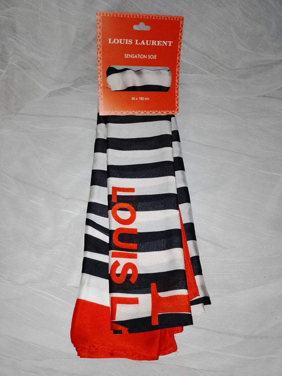 Écharpe en Soie Louis Laurent