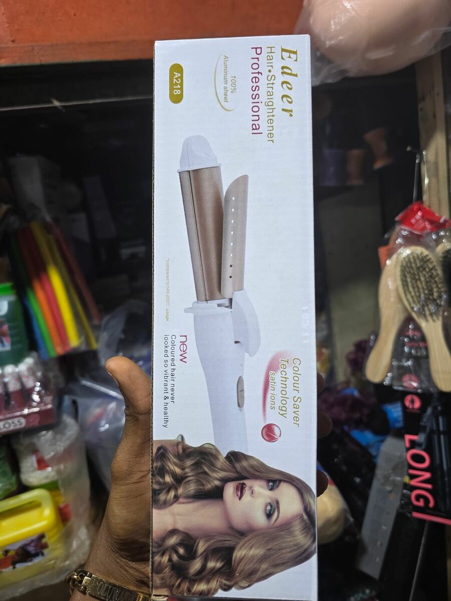 3-in-1 Hair Straightener Curling Iron