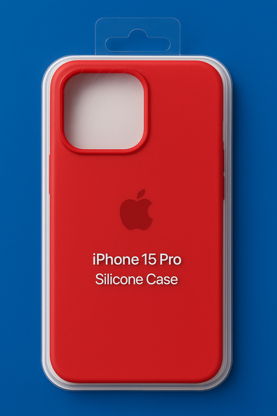 Coque Silicone iPhone 15 Pro