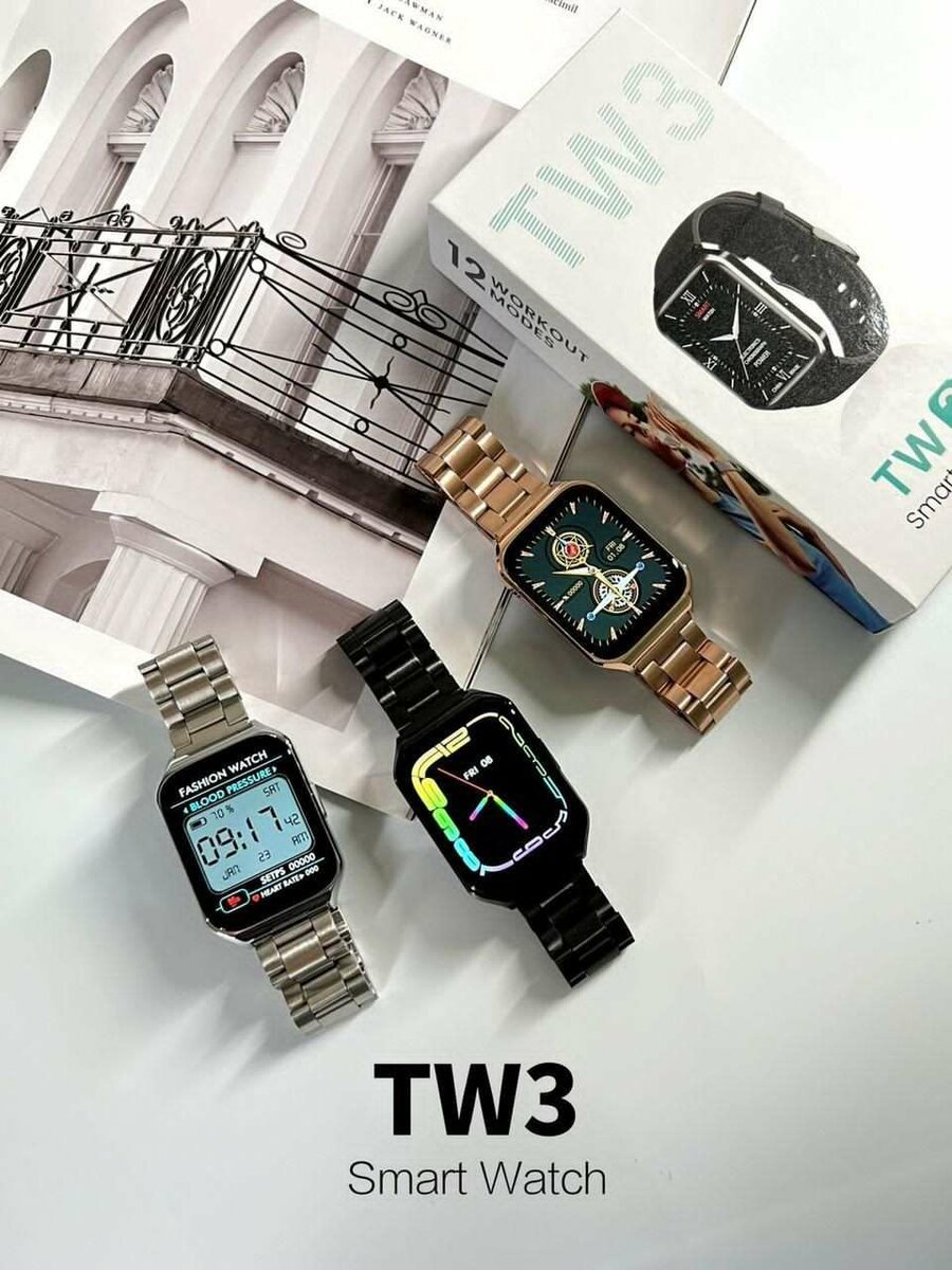 Montre connectée TW3 élégante