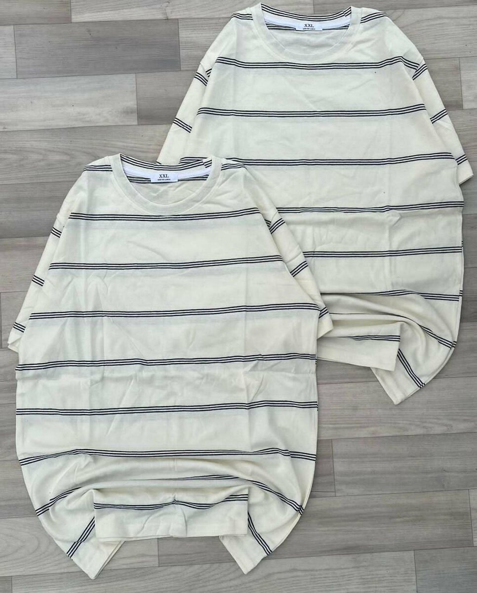 T-shirts rayés couple