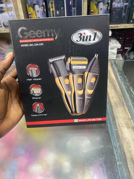 Geemy Tondeuse 3-en-1 Rechargeable